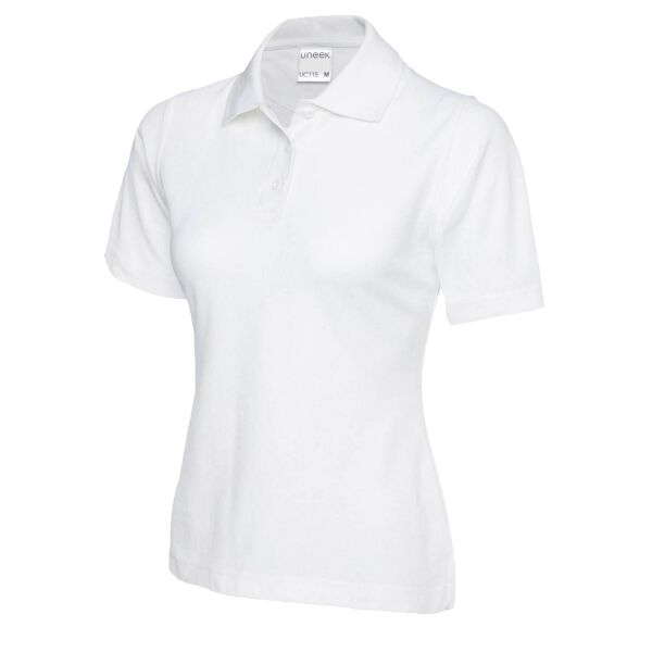 Ladies Active Cotton Poloshirt Thumbnail